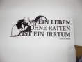 Wandtattoo Nr.2 - "Ein Leben"